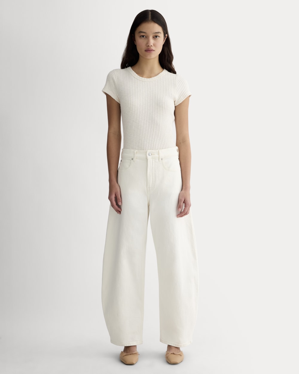 The Way-High? Curve Jean | Calico Ecru | 27 Inseam