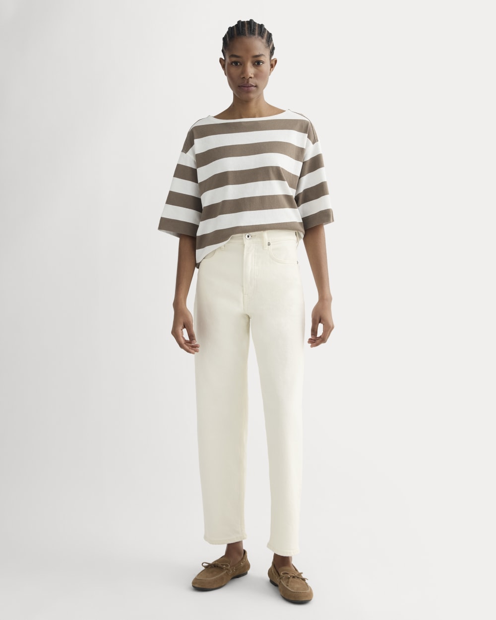 The Way-High® Jean 2.0 | Calico Ecru | 27.5 Inseam