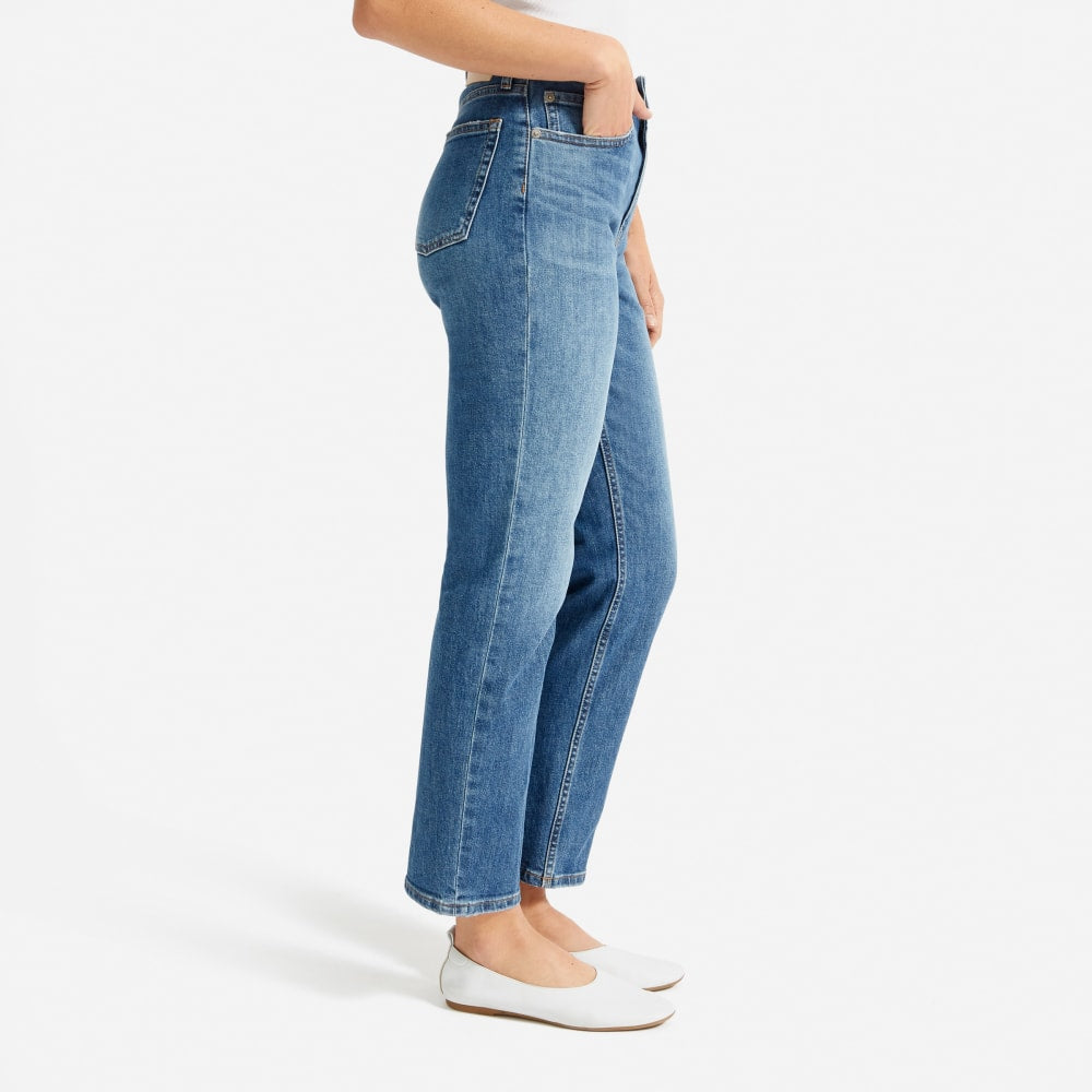 The Super-Straight Jean | Medium Blue Wash | Regular - Image 11