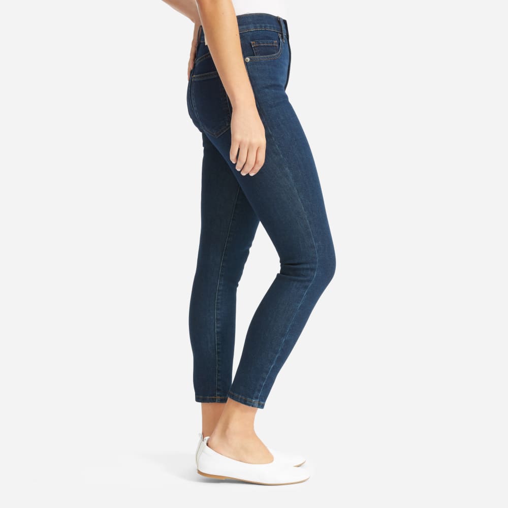 The Authentic Stretch High-Rise Skinny | Dark Blue Wash | 26.5 Inseam - Image 5