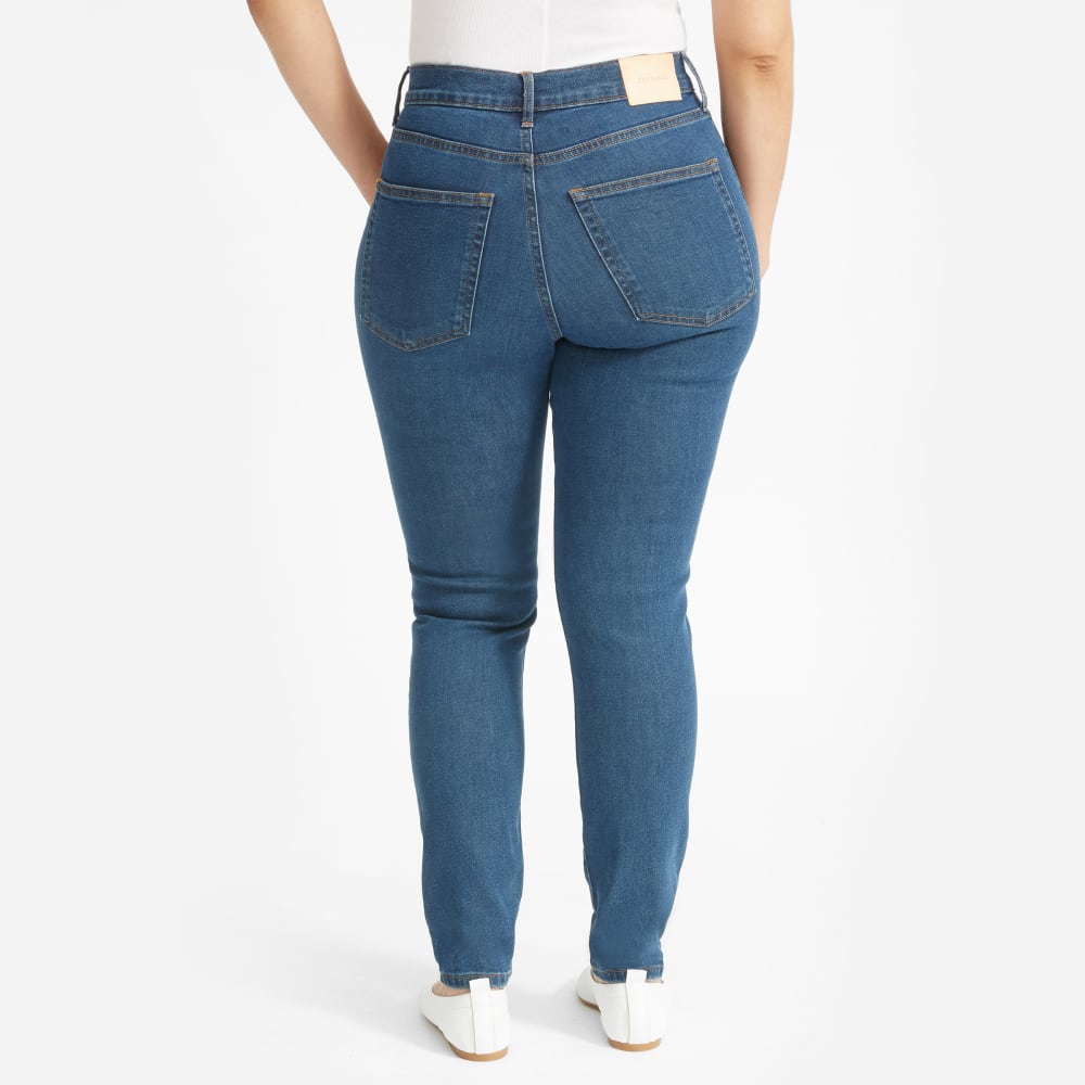 The Authentic Stretch High-Rise Skinny | Mid Blue | 28.5 Inseam - Image 15