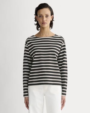 The Mariner Tee | Black / Bone