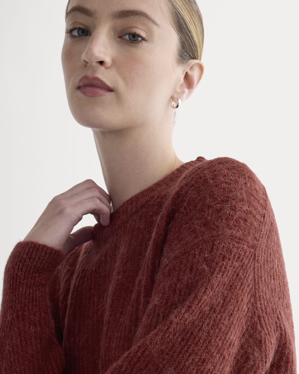 The Cocoon Crew in Alpaca | Merlot - Image 5