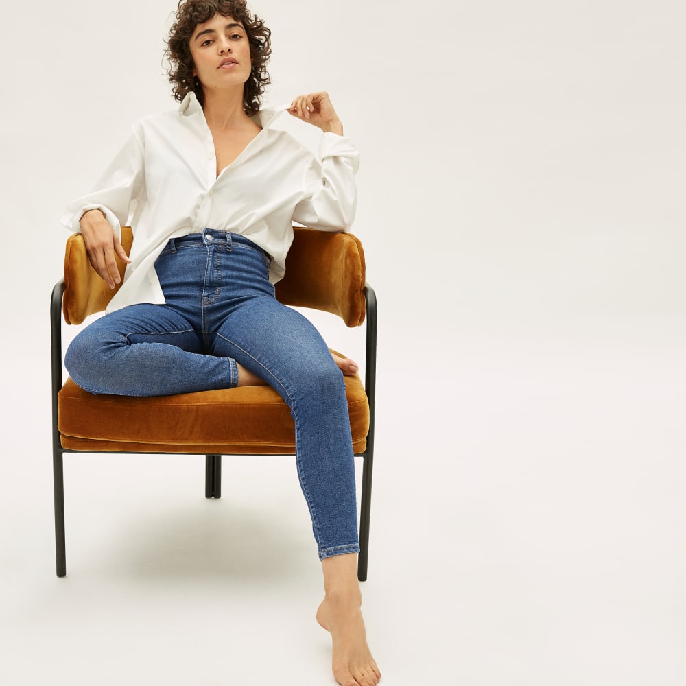 The Way-High® Clean Front Skinny Jean | Vintage Blue | 28.5 Inseam - Image 7