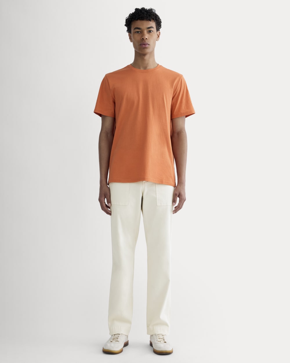 The Essential Organic Crew | Soft Orange - Image 3