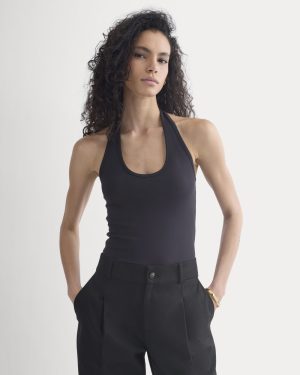 Halter Tank | Black