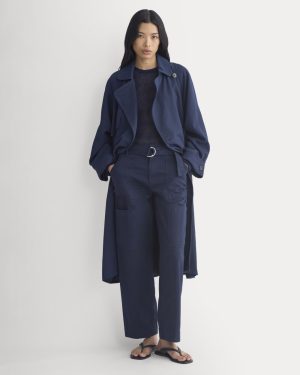 Utility Straight-Leg Cargo Pant | Navy