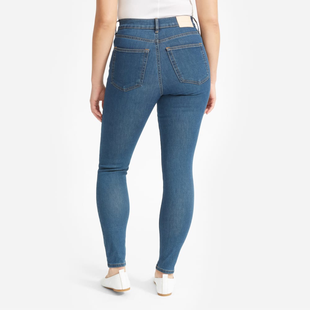The Authentic Stretch High-Rise Skinny | Mid Blue | 28.5 Inseam - Image 14