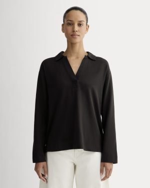 The Mariner Rugby Top | Black