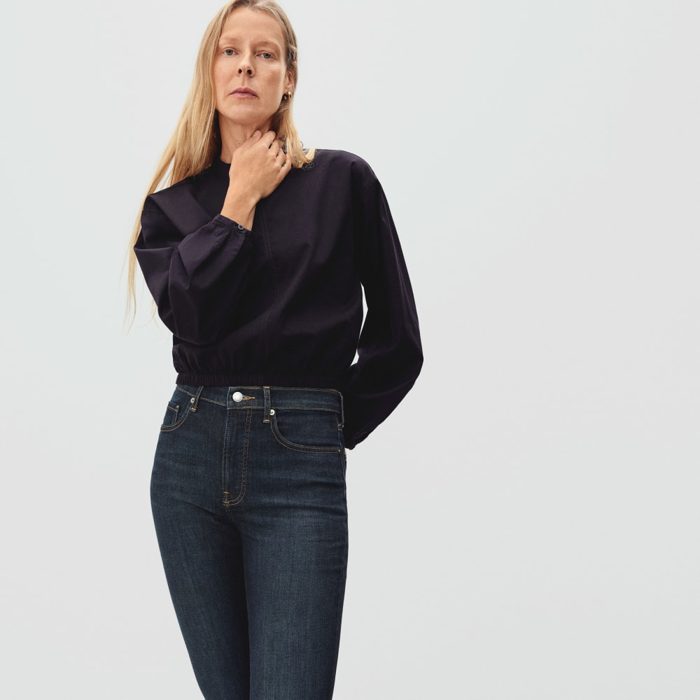 The Authentic Stretch High-Rise Skinny | Deep Indigo | 30.5 Inseam - Image 15