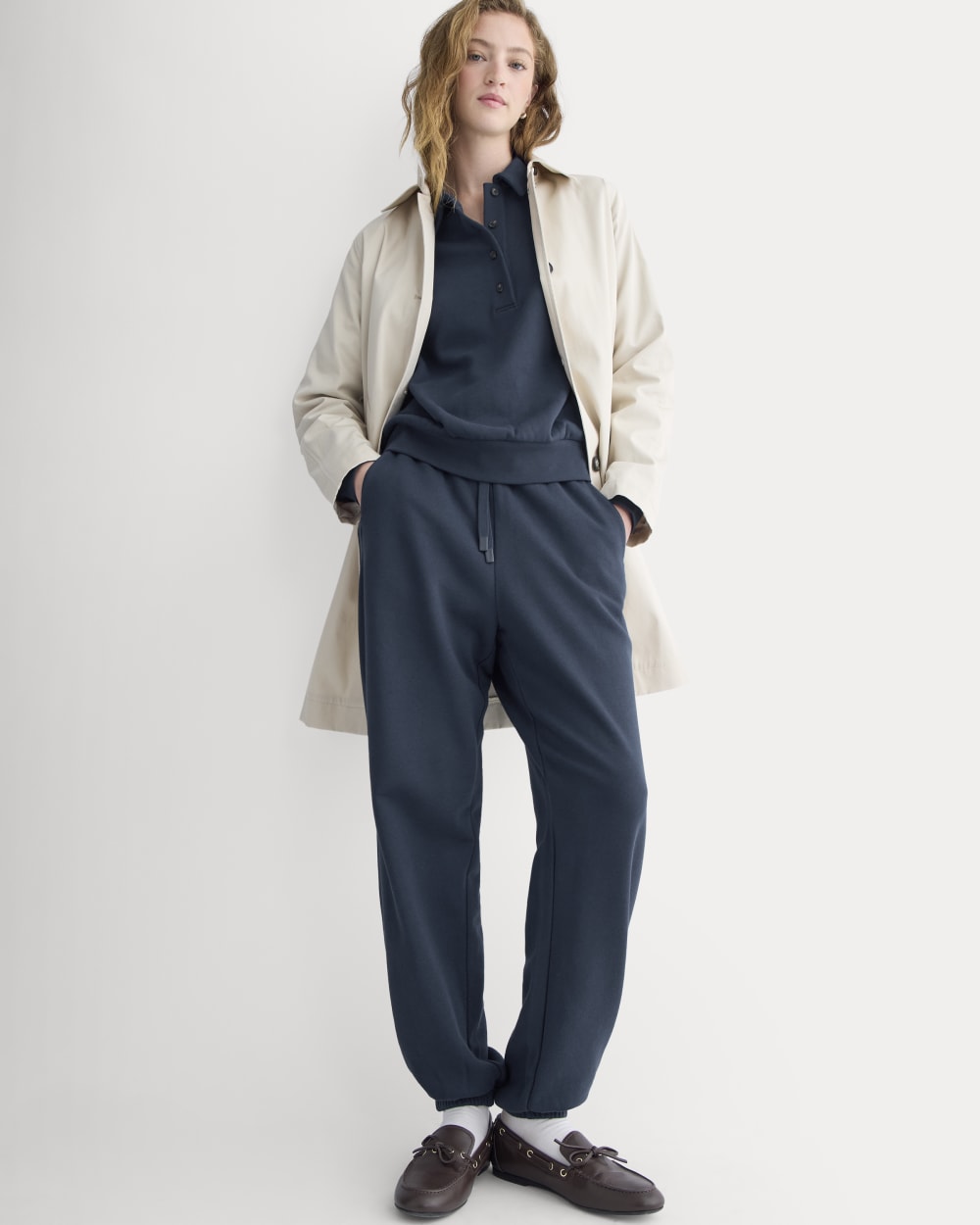 Lightweight Terry Jogger | Navy