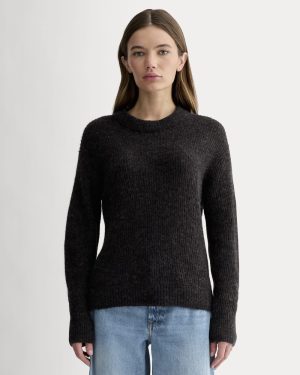 The Cocoon Crew in Alpaca | Heathered Black