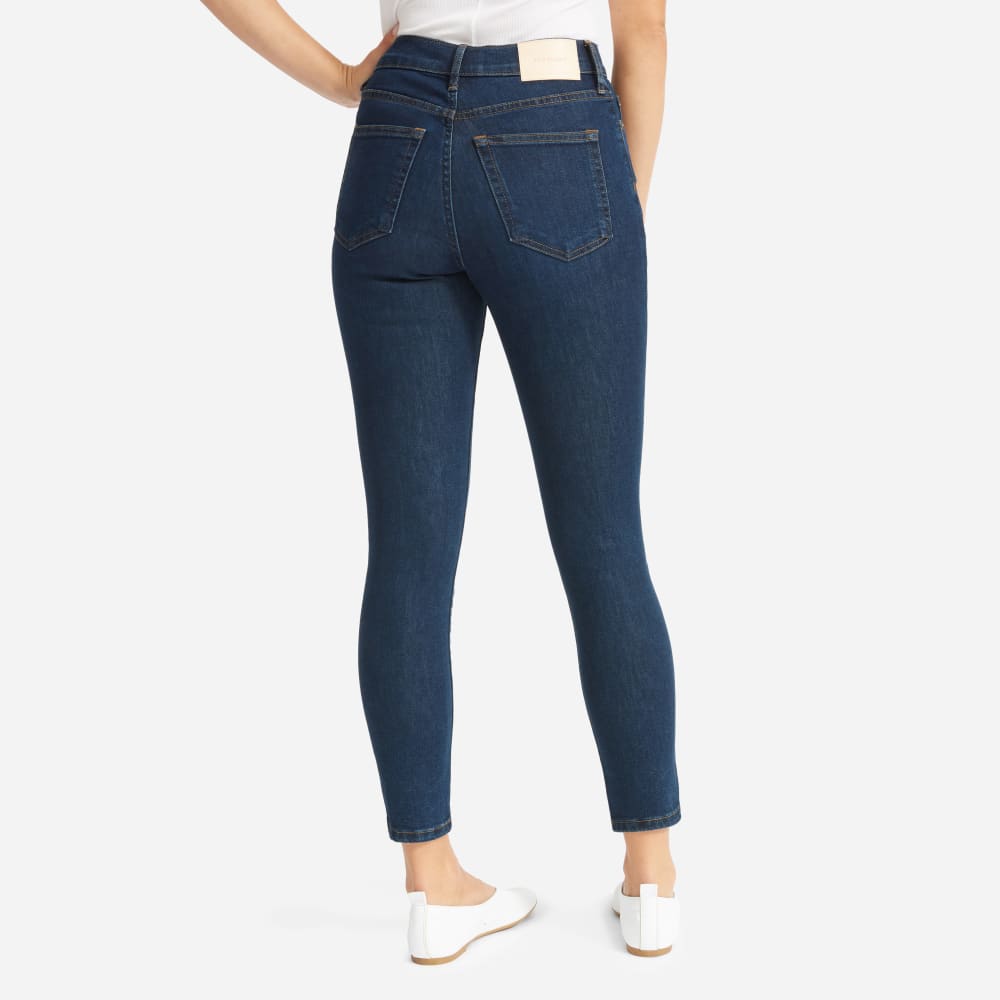 The Authentic Stretch High-Rise Skinny | Dark Blue Wash | 26.5 Inseam - Image 7