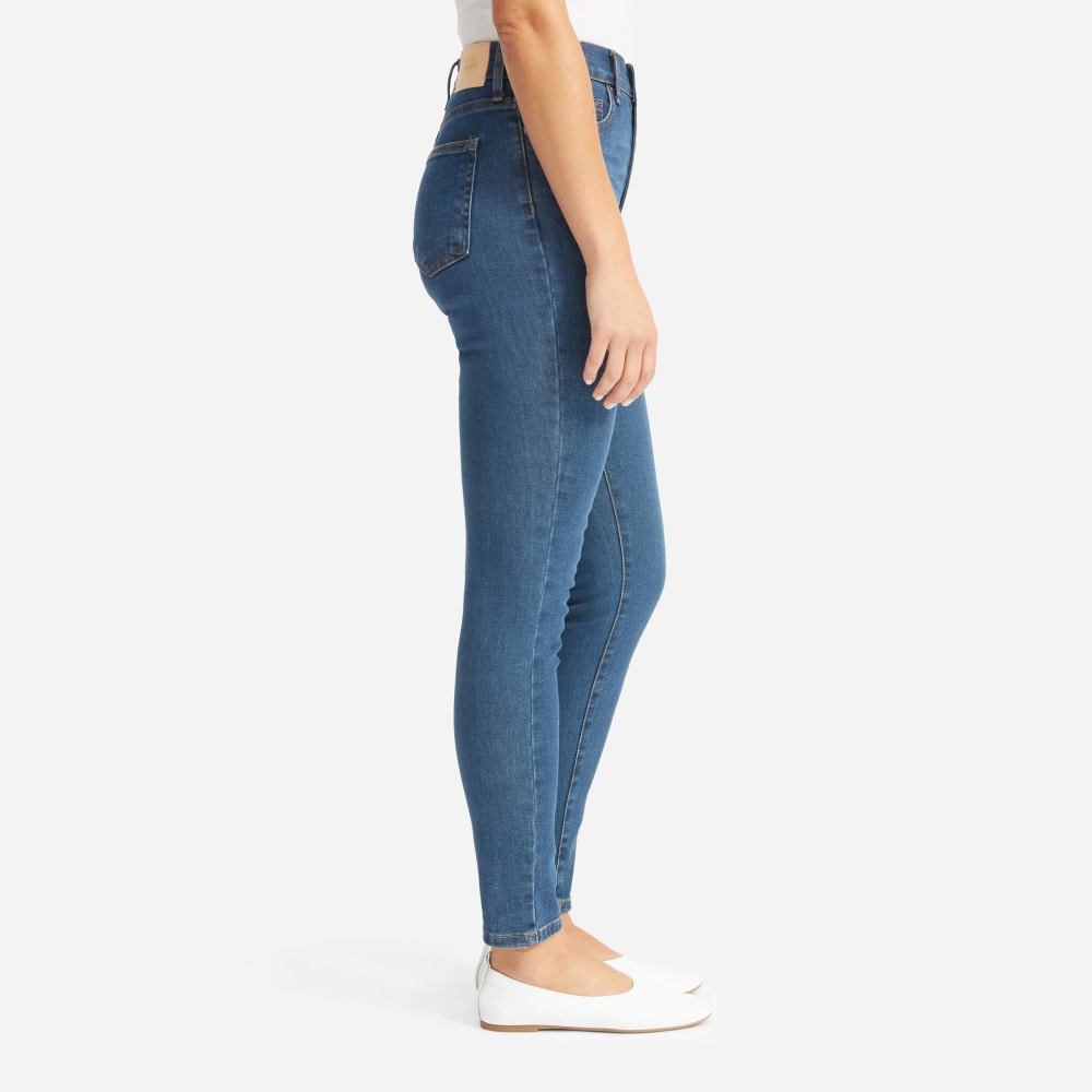 The Authentic Stretch High-Rise Skinny | Mid Blue | 28.5 Inseam - Image 10