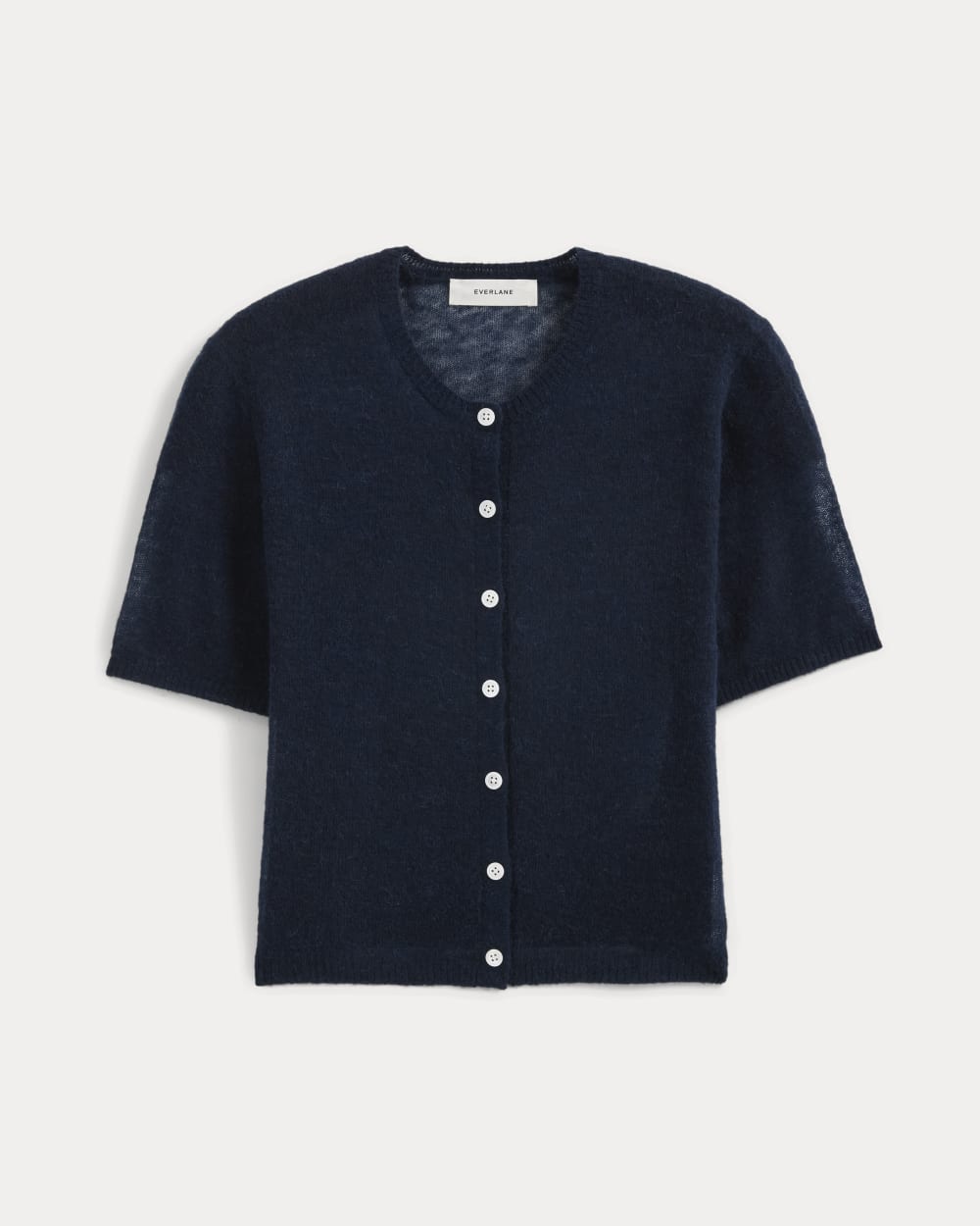 The Air Alpaca? Short-Sleeve Cardigan | Navy - Image 2