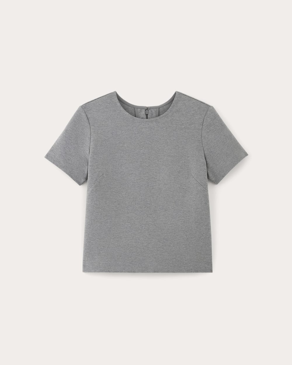 The Dream Tee | Mid Heather Grey - Image 2