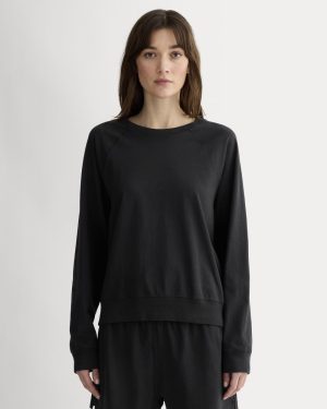 The Off-Duty Long-Sleeve Tee | Black