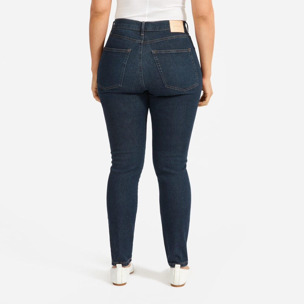 The Authentic Stretch High-Rise Skinny | Deep Indigo | 28.5 Inseam - Image 6