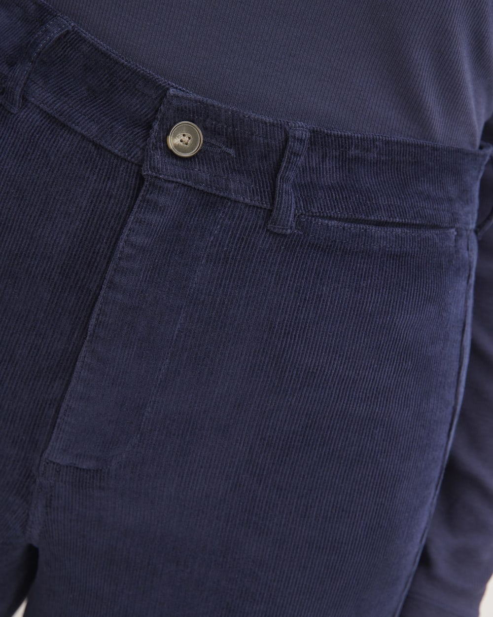 The Corduroy Wide-Leg Pant | Navy - Image 4