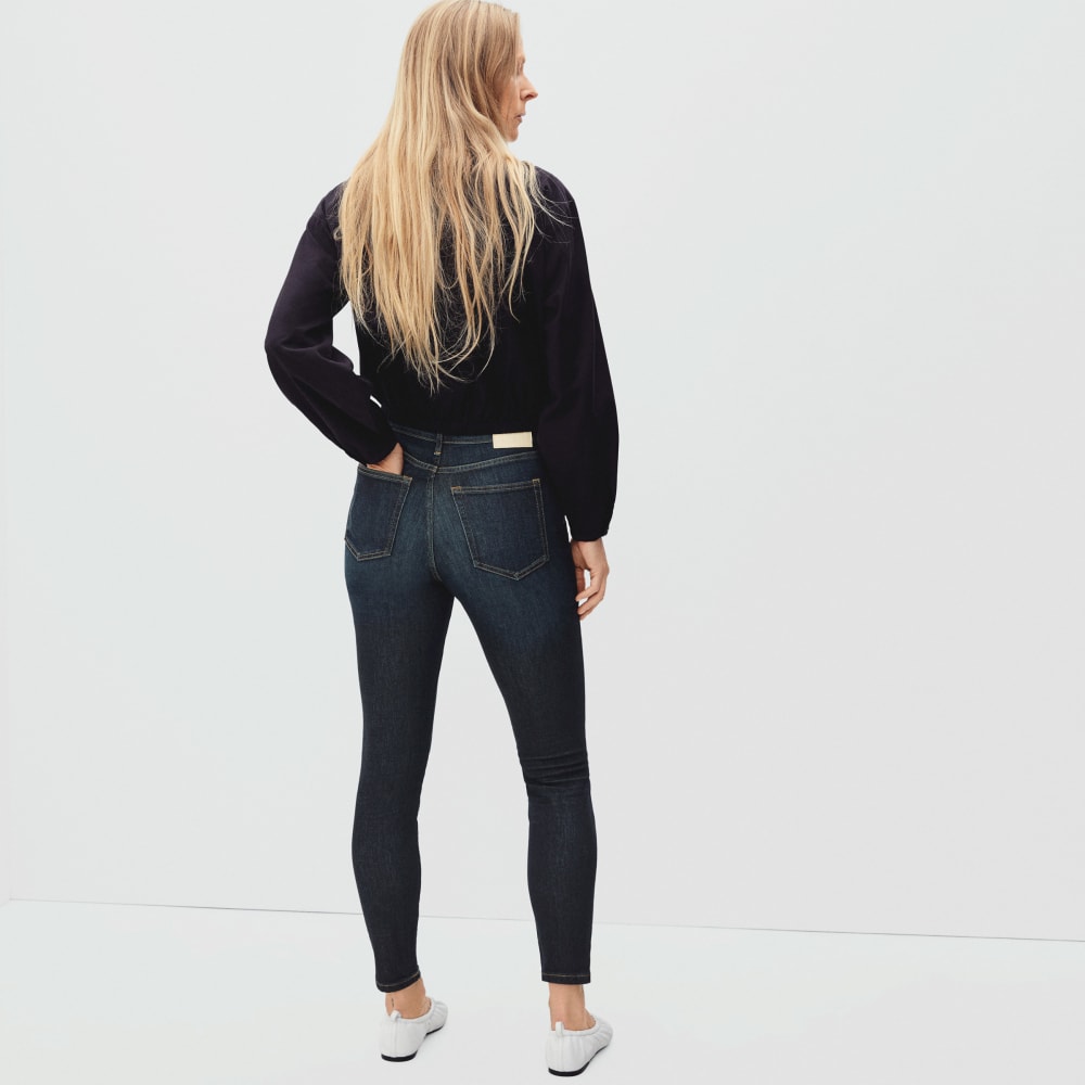 The Authentic Stretch High-Rise Skinny | Deep Indigo | 30.5 Inseam - Image 13