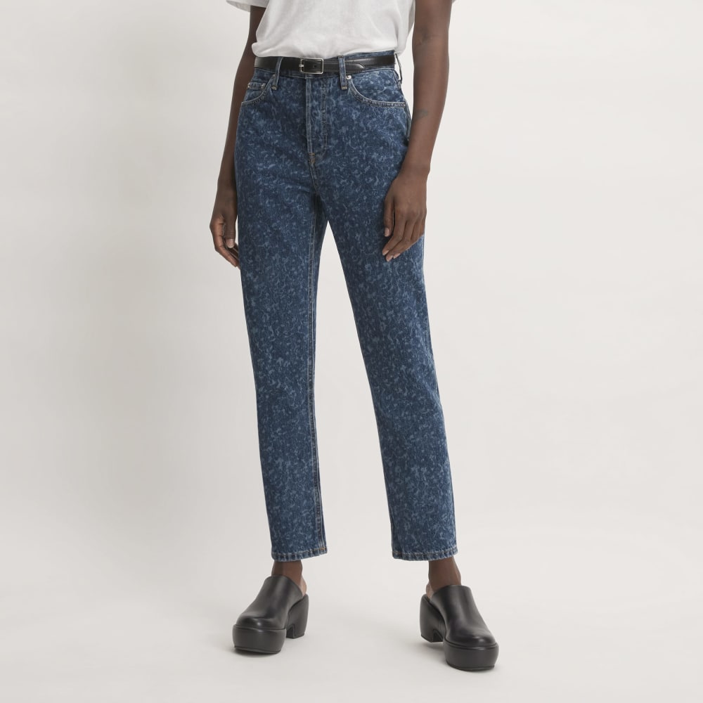 The '90s Cheeky® Jean | Dark Painterly Strokes | 28.5 Inseam - Image 3