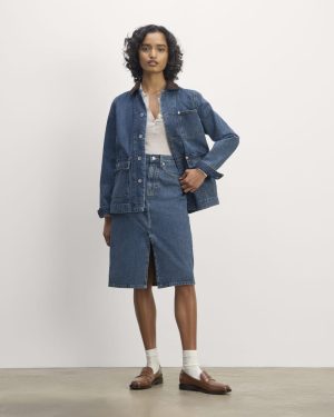The Mid-Way Skirt | Deep Atlantic