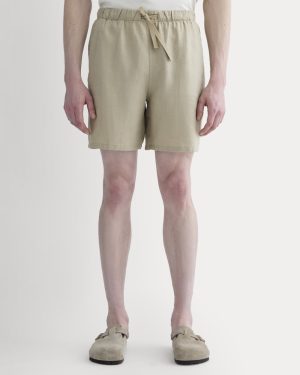 The Linen Easy Short | Trench Coat Khaki