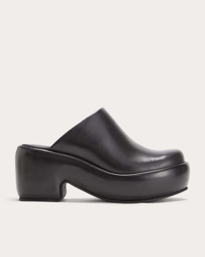 The Puffa Clog | Black