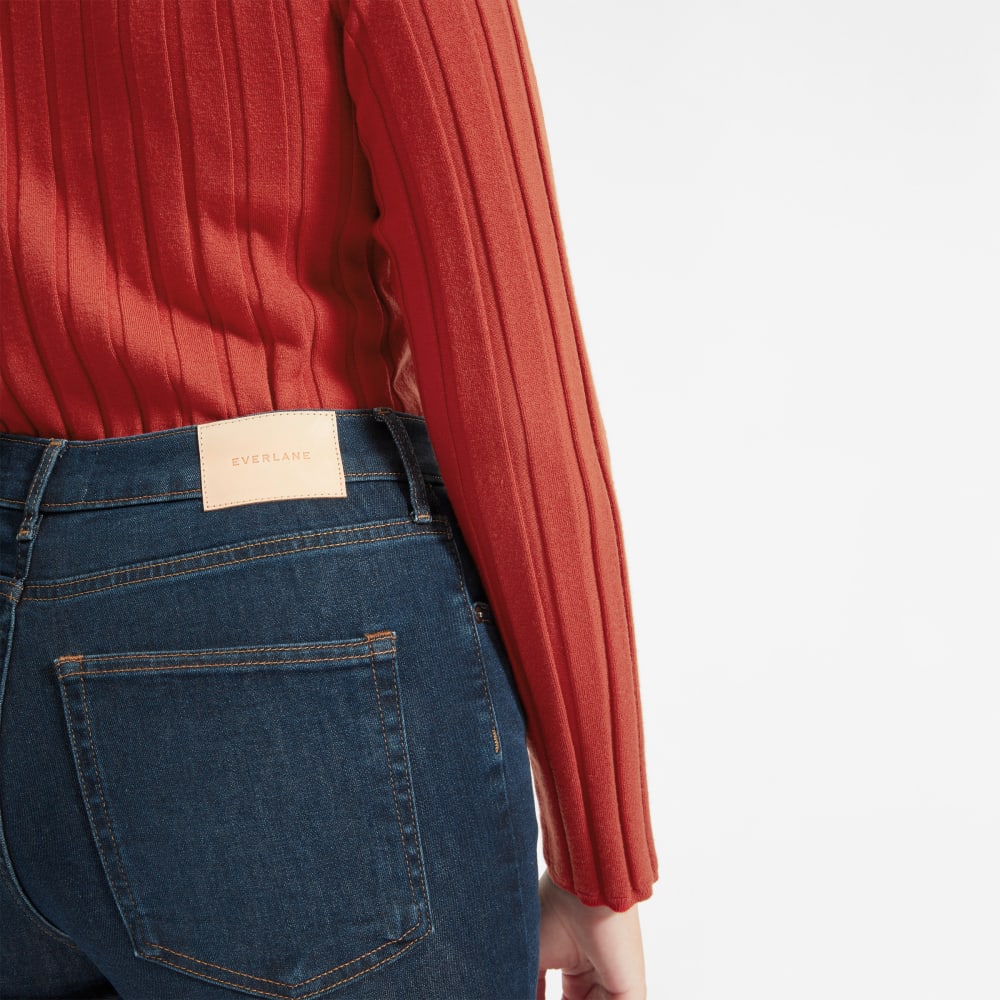The Authentic Stretch High-Rise Skinny | Dark Blue Wash | 26.5 Inseam - Image 3