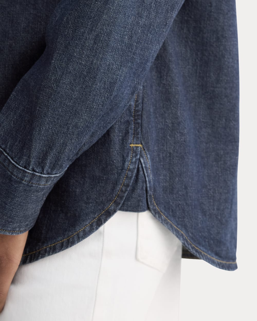 The Must-Have Shirt in Denim | Dark Indigo - Image 4