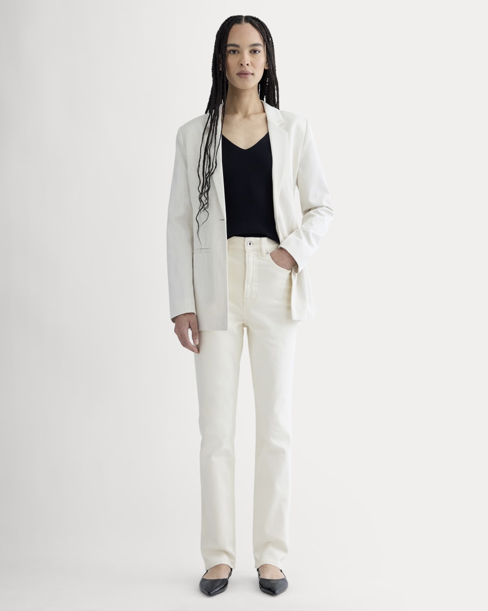 The Way-High? Slim Jean | Calico Ecru | 31 Inseam