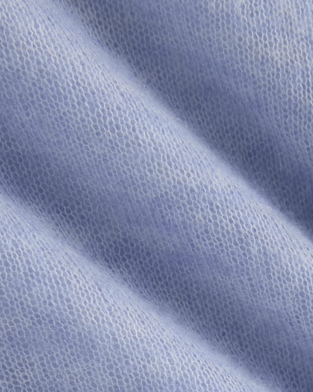 The Air Alpaca? Short-Sleeve Cardigan | Soft Blue - Image 6