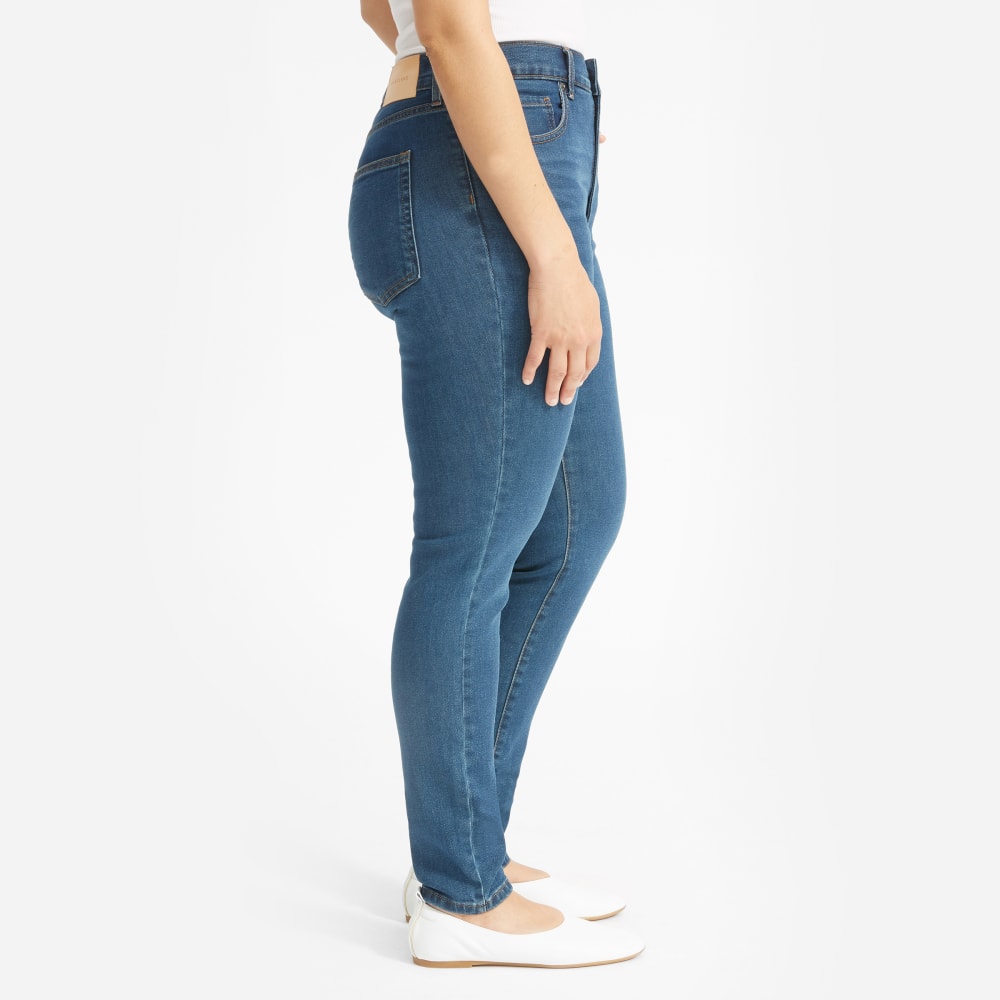 The Authentic Stretch High-Rise Skinny | Mid Blue | 28.5 Inseam - Image 12