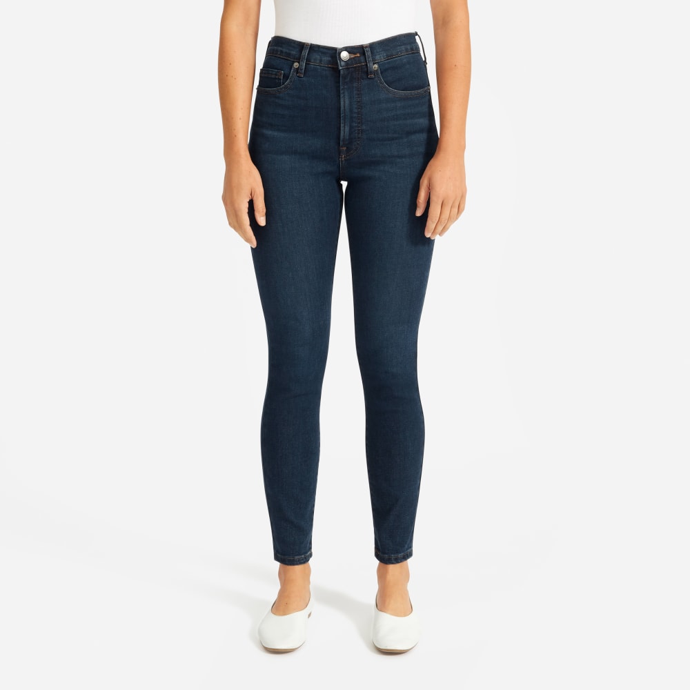 The Authentic Stretch High-Rise Skinny | Deep Indigo | 30.5 Inseam - Image 10