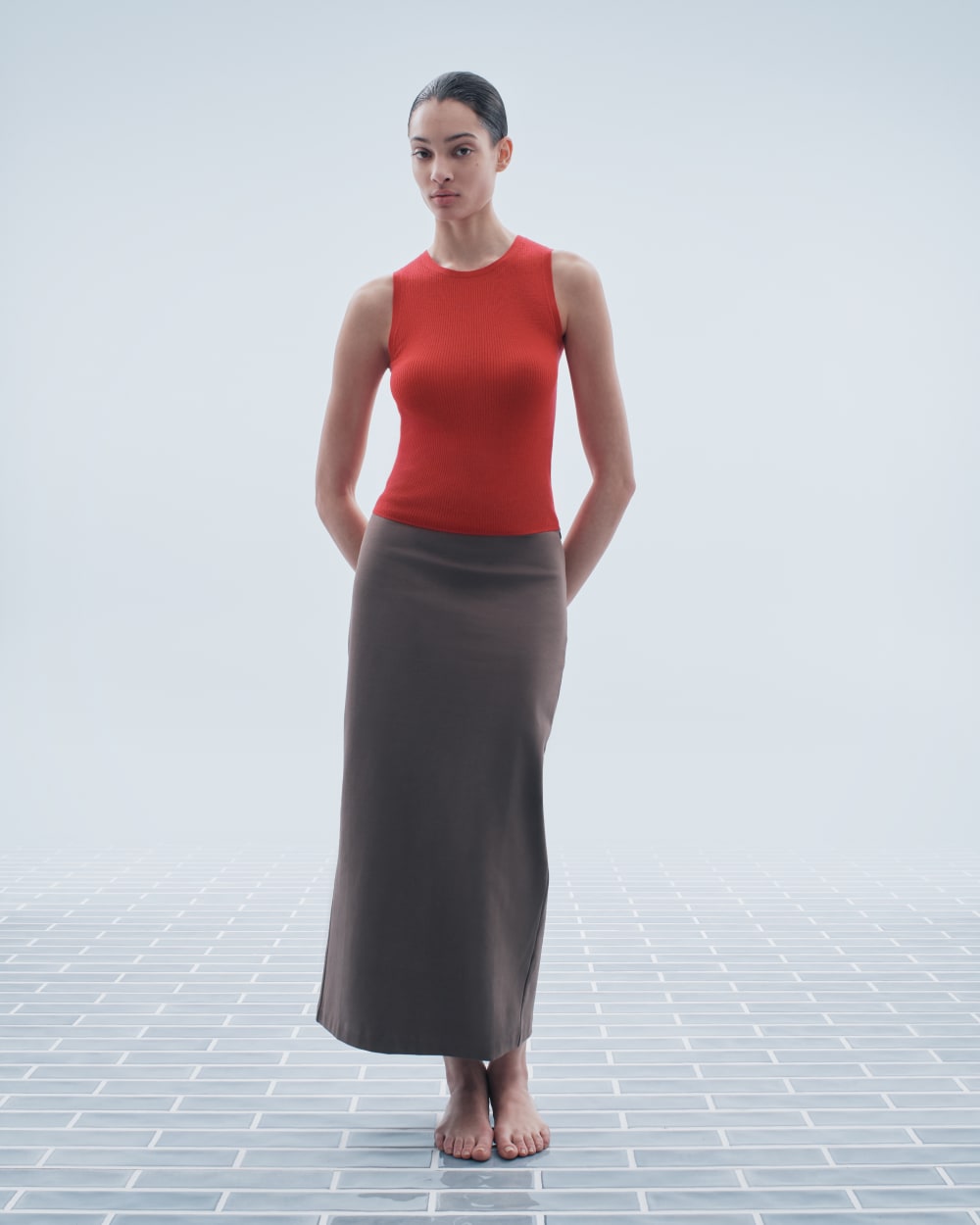 The Dream Maxi Skirt | Deep Taupe - Image 2