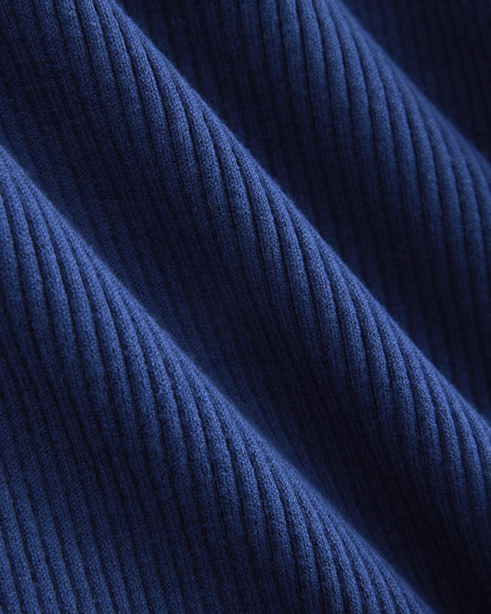 Cutaway Ribbed Midi Dress | Estate Blue - Image 8