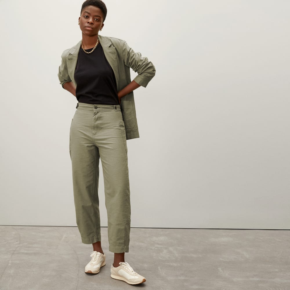 The Fatigue Barrel Pant | Bay Leaf - Image 2