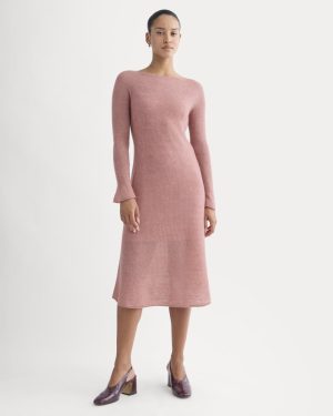The Air Alpaca? Sweater Dress | Rose Dust