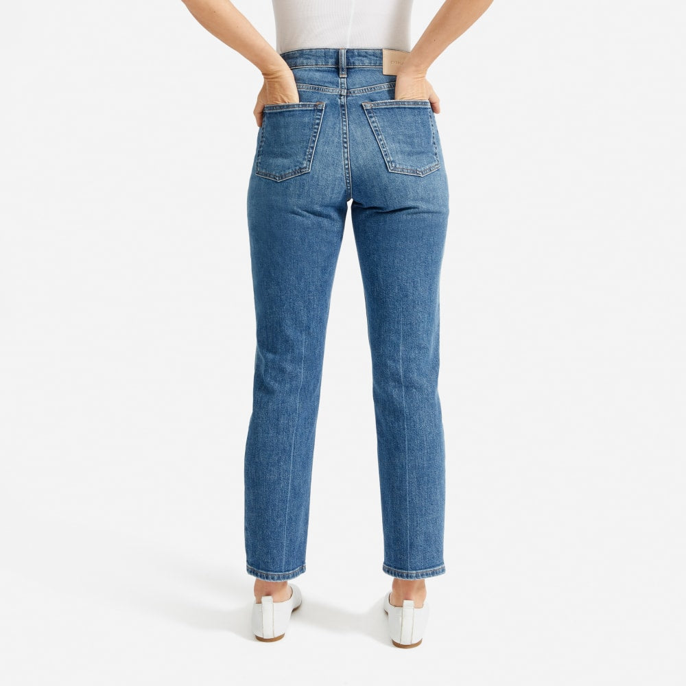 The Super-Straight Jean | Medium Blue Wash | Regular - Image 12