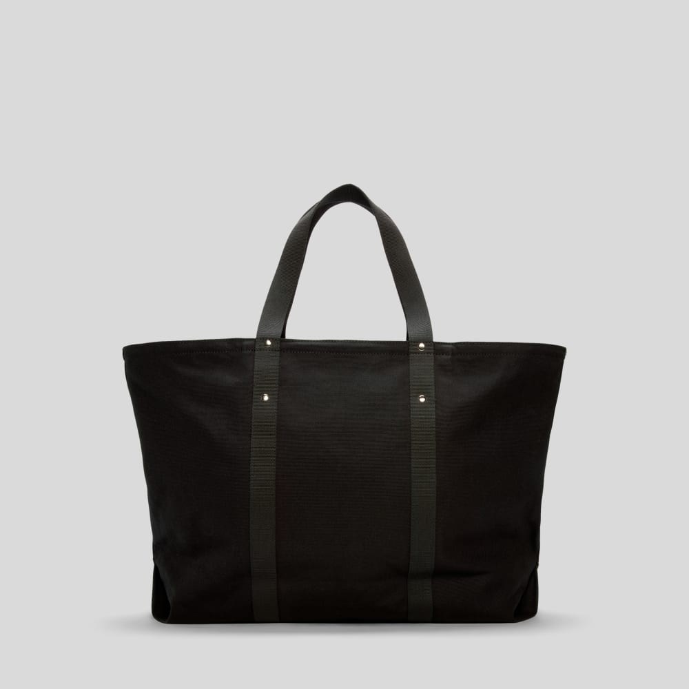 The Organic Canvas Weekender | Black - Image 3