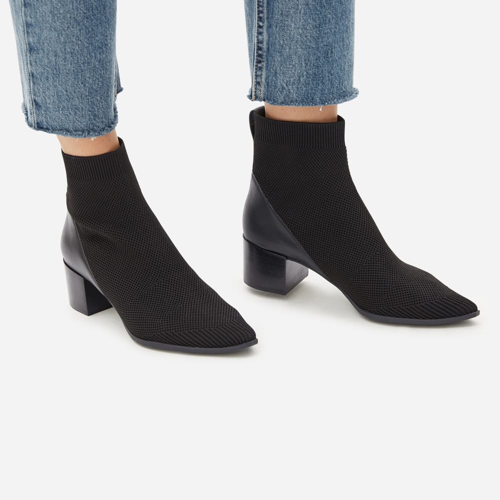 The Boss Boot in ReKnit | Black - Image 3