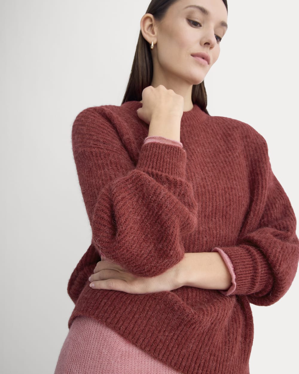 The Cocoon Crew in Alpaca | Merlot - Image 3
