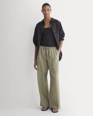The Drawstring Pant in Linen | Overland