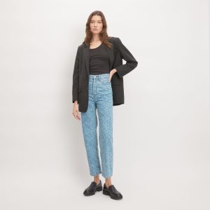 The Rigid Way-High® Jean | Light Painterly Strokes | 27.5 Inseam