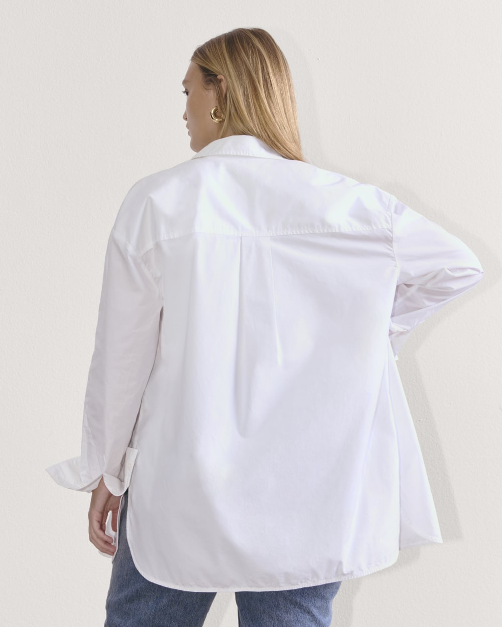 The Supima? Cotton Boyfriend Shirt | White - Image 6