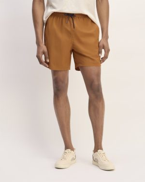 The ReNew Nylon Short | Toasted Almond