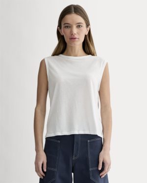 The Air Muscle Tank  | White