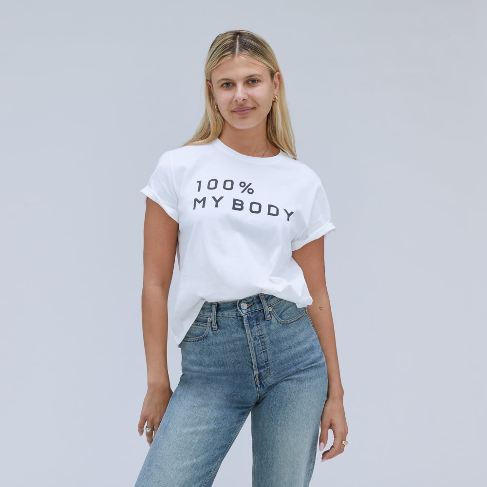 The 100% My Body Crew | White