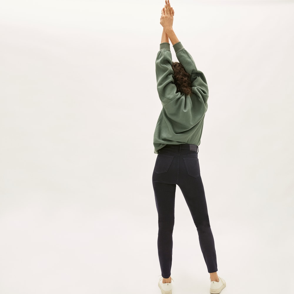 The Way-High® Clean Front Skinny Jean | Black | 28.5 Inseam - Image 8