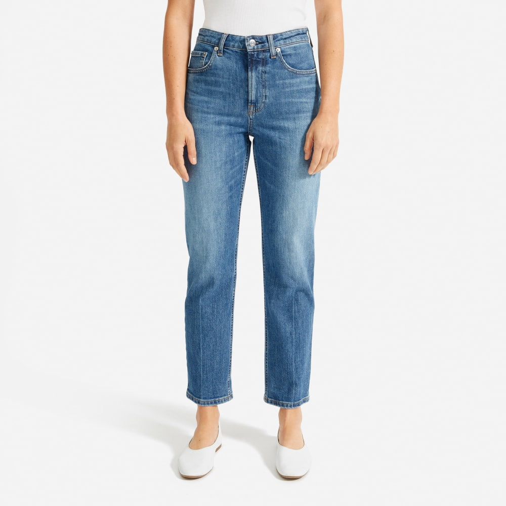 The Super-Straight Jean | Medium Blue Wash | Regular - Image 10